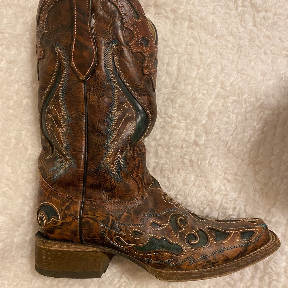 Corral square toe boots